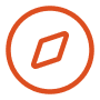 Compass icon for Specialty, Wide Load, and Oversized Freight